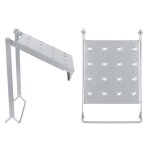 Plate - forme de travail avec chelles - surenhap - antidrapante - acier galvanis - charge max 150 ...