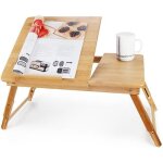Plateau de lit pliable table pour ordinateur portable bureau ajustable avec grande ventilation matriau: ...