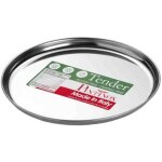 Plateau rond serveur pinti inox - tender - acier inoxydable 18 / 10 - acier forg� - professional cooking ...
