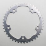 Plateau route - stronglight - 5bra triple 42dts - d. 130 - aluminium 7075 - compatible shimano 9 - 10v ...