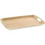 Plateau de service bambou 46cm naturel