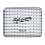 Plateau de service brooklyn 26cm noir & blanc