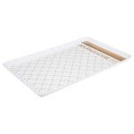5five - plateau 45x30cm scandinave nature blanc 5five - plateau 45x30cm scandinave nature blanc