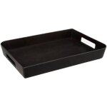 Plateau 35x25cm modern color gris charbon - 5 five simply smart