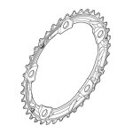Plateau shimano 105 fc - 5703 - argenté - 39 dents - pour adulte homme Plateau shimano 105 fc - 5703 - argenté - 39 dents - pour adulte homme