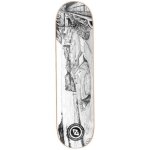 Plateau de skate - hydroponic - la kantera 8. 0 - bois - blanc - mixte