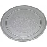 Plateau tournant verre 245 m / m pour micro ondes - panasonic - nne205wb nns255w - gris - verre - transparent ...