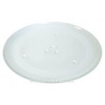 Plateau tournant en verre - samsung - �318mm - pi�ce dorigine - compatible avec plusieurs mod�les
