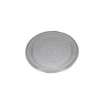 Plateau tournant en verre pour micro - ondes panasonic 7809938 - nne205wb nns255w - 245mm - gris