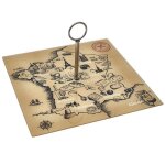 Plateau en verre france et fromages forme carte de la france beige et noir