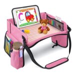 Plateau de voyage enfants voituresupport de tabletteorganisateur pliantaccessoires essentiels de bureau ...