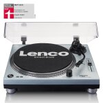 Platine vinyle - lenco - l - 3809 - entranement direct - numrisation usb - clairage intgr