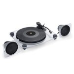 Tourne - disque vinyle 33 / 45 avec enceintes sans fil bigben td115csps bluetooth encodage du vinyle ...