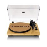 Platine vinyle bluetooth en bambou avec cellule ortofon 2m red - lenco lbt - 335ba Platine vinyle bluetooth en bambou avec cellule ortofon 2m red - lenco lbt - 335ba