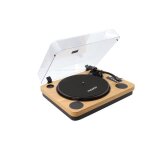Platine vinyle bluetooth effet bois 33 / 45 / 78 tours avec hp intégrés Platine vinyle bluetooth effet bois 33 / 45 / 78 tours avec hp intégrés
