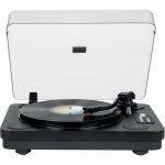 Platine vinyle bluetooth - thomson - tt650bt - enregistrement usb - 2 haut - parleurs - noir Platine vinyle bluetooth - thomson - tt650bt - enregistrement usb - 2 haut - parleurs - noir