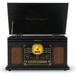 Platine vinyle prixton century tourne - disque bluetooth / usb / cd / cassetes numrisation des vinyles ...