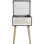 Platine vinyle prixton detroit tourne - disque vintage avec bluetooth et radio fm haut - parleurs couleur ...