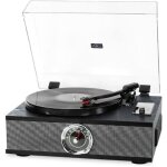 Platine vinyle - halterrego - manhattan - 2 hp int�gr�s - lecteur cd - bluetooth - noir