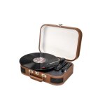 Platine vinyle portable multifonction bluetooth r�tro td14