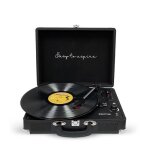 Platine vinyle prixton vc400 tourne - disque bluetooth / usb / sd lecteur et numrisation des vinyles ...