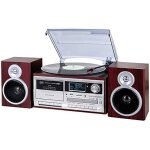 Platine vinyle - trevi - tt 1072 - lecteur cd / mp3 - radio dab - enregistrement usb / sd