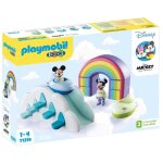 Playmobil 1. 2. 3 - maison des nuages de mickey et minnie - disney - 16 pices