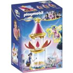 Playmobil - super 4 - tourelle musicale avec etincelle - transportable - 2 personnages inclus