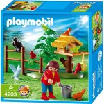 Playmobil - 4203 enfant / oiseaux / nid - vie forestire - 1 personnage - 1 nichoir - 1 anneau de graines ...
