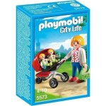 Playmobil 5573 maman avec jumeaux et landau city life d�s 4 ans