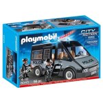 Playmobil 6043 fourgon de police avec sir�ne et gyrophare city action les policiers 56 pi�ces pour enfant ...