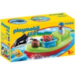 Playmobil - 70183 - playmobil 1. 2. 3 - bateau et p�cheur - jouet pour enfant de 18 mois et plus