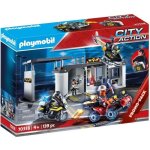 Playmobil 70338 - city action - quartier gnral transportable policiers dlite