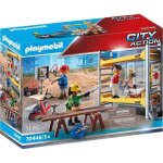 Playmobil - 70446 - city action la construction - ouvriers avec échafaudage Playmobil - 70446 - city action la construction - ouvriers avec échafaudage
