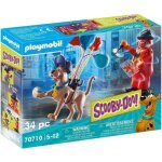 Playmobil - 70710 - scooby - doo! fantme du clown - figurines avec accessoires