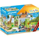 Playmobil - 70900 - centre de soins du parc animalier - bleu - mixte - 4 ans et plus - 122 pices