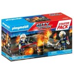 Playmobil - 70907 - city action - starter pack - pompiers et incendie