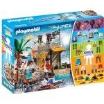 Playmobil - 70979 - my figures: ilt des pirates - figurine - combinez vos personnages histoire & imaginaire ...