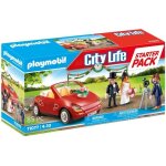 Playmobil 71077 couple de mari�s avec photographe et voiture city life ev�nement mariage d�s 4 ans