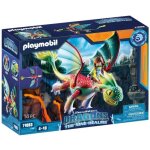 Playmobil 71083 dragons panache & alex figurine de dragon amovible dragons : les neuf royaumes 14 pices ...