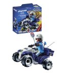 Playmobil 71092 policier et quad  rtrofriction city action les policiers ds 4 ans