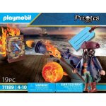 Playmobil - 71189 - pirate et canon de feu - mixte - int�rieur - enfant