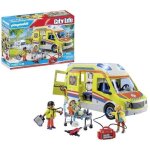 Playmobil 71202 ambulance avec effets lumineux et sonore city action les secouristes Playmobil 71202 ambulance avec effets lumineux et sonore city action les secouristes