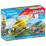 Playmobil 71203 h�licopt�re de secours figurine city action les secouristes