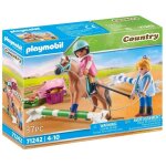 Playmobil - 71242 - country - cavali�re et cheval avec monitrice