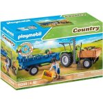 Playmobil 71249 tracteur avec remorque country la ferme 42 pièces dès 4 ans Playmobil 71249 tracteur avec remorque country la ferme 42 pièces dès 4 ans