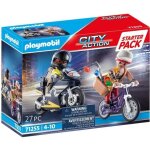 Playmobil 71255 starter pack agent et voleur city action les policiers ds 4 ans