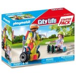Playmobil 71257 secouriste avec gyropode city action les secouristes starter pack d�s 4 ans