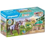 Playmobil 71356 3 chevaux morgan quarter horse et shagya horses of waterfall 28 pi�ces d�s 5 ans