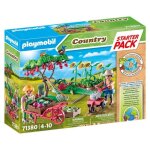 Playmobil 71380 starter pack jardin potager country la vie  la ferme avec 2 personnages et accessoires ...